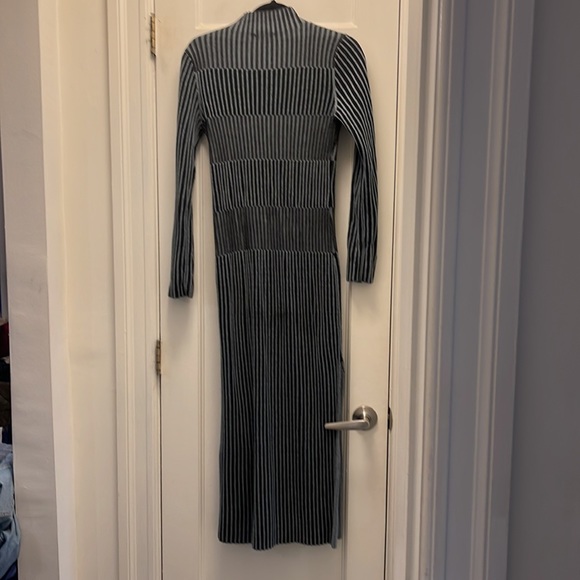 Cos Stripped Rib Knit Midi Dress - Picture 3 of 6